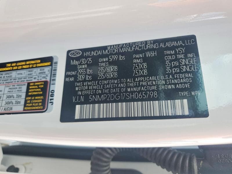 2025 HYUNDAI SANTA FE SEL 13