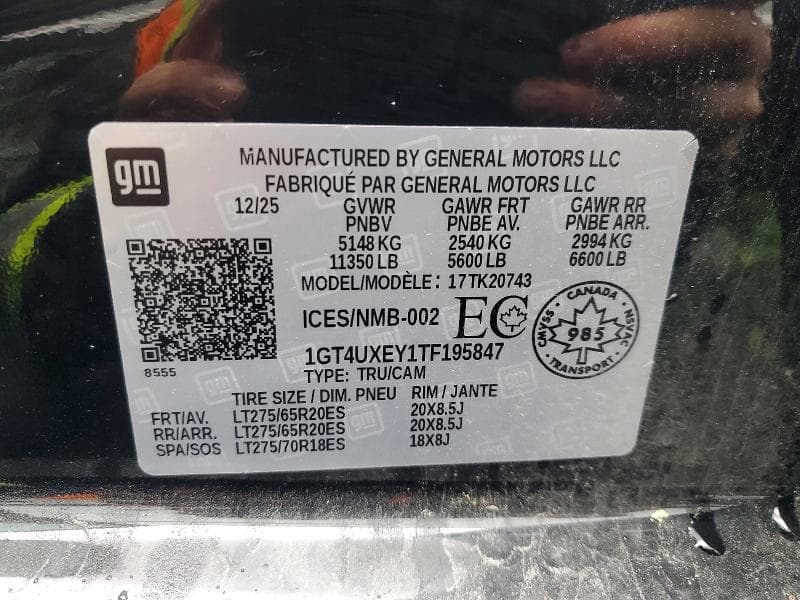 2026 GMC SIERRA K2500 DENALI ULTIMATE K2500 DENALI ULTIMATE 12