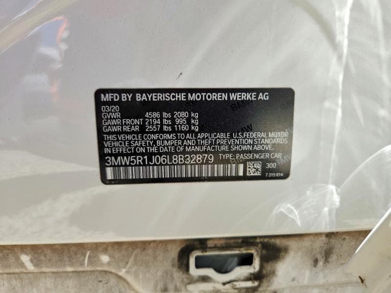 2020 BMW 330I 13
