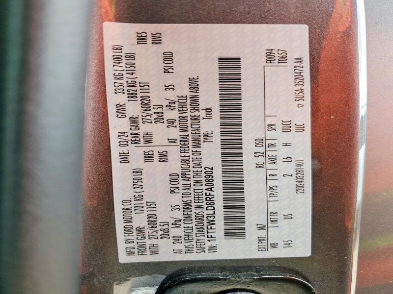 2024 FORD F150 XLT 14