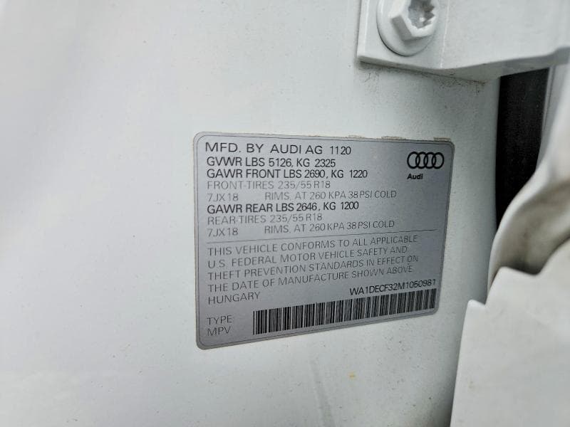 2021 AUDI Q3 PREMIUM S LINE 45 13