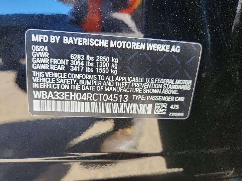 2024 BMW 740 XI 12