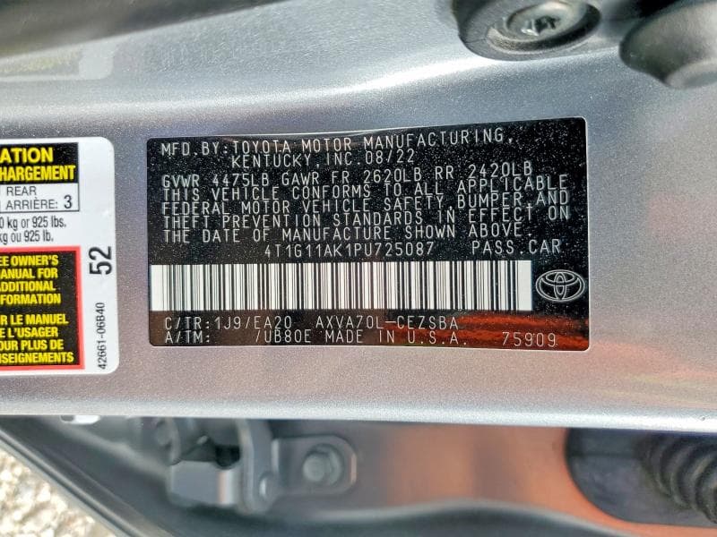 2023 TOYOTA CAMRY SE SE 13
