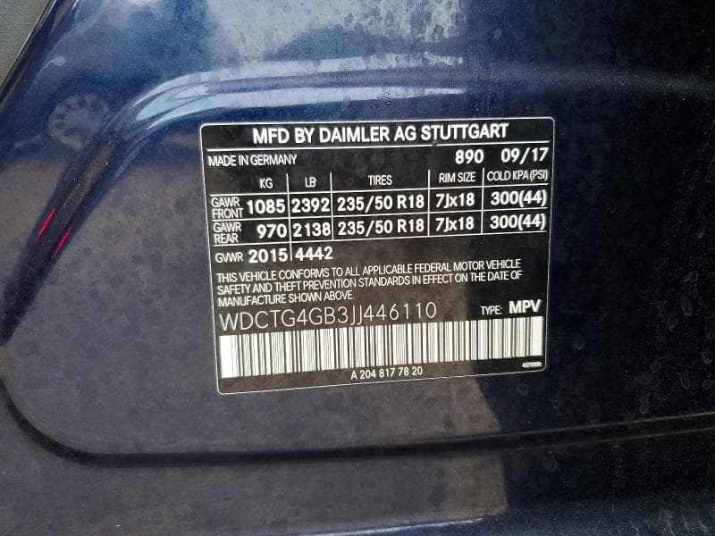 2018 MERCEDES-BENZ GLA 250 4MATIC 13