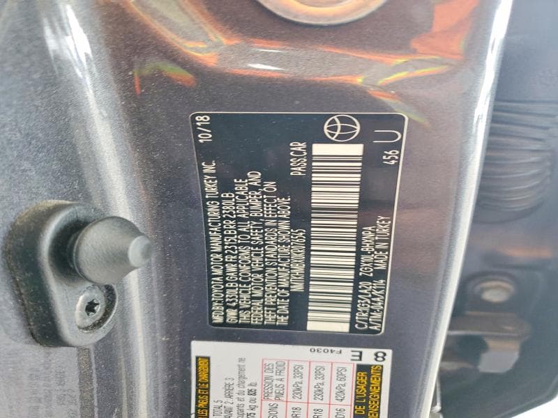 2019 TOYOTA C-HR LIMITED 12