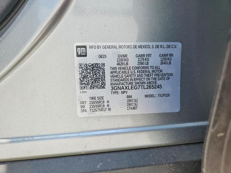 2026 CHEVROLET EQUINOX RS 14