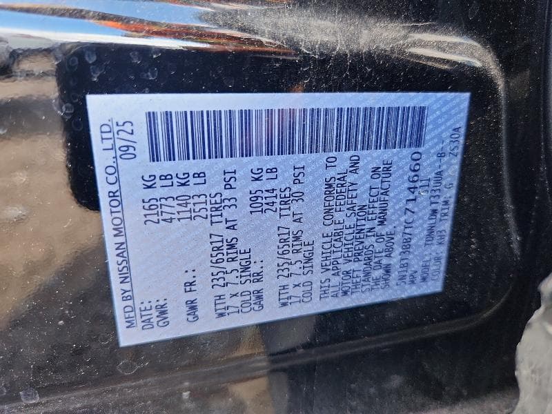 2026 NISSAN ROGUE ROCK CREEK 12