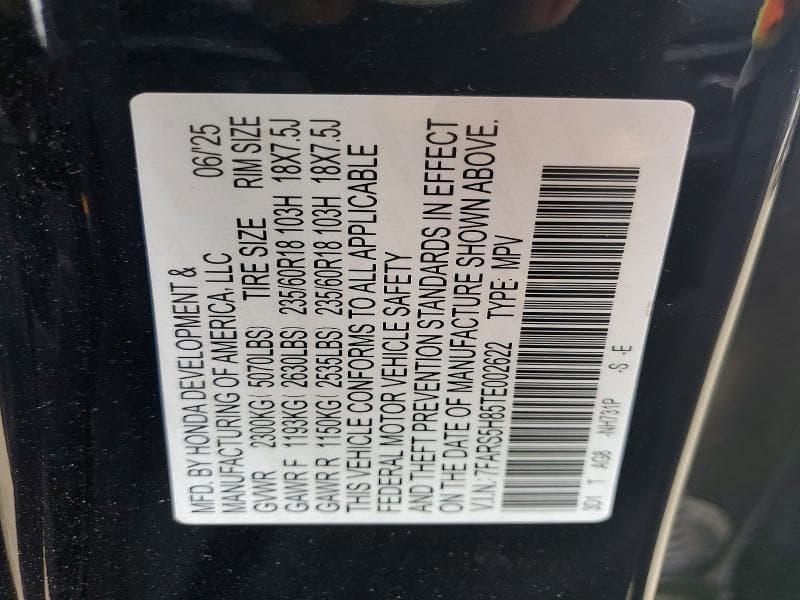 2026 HONDA CR-V SPORT-L SPORT-L 13