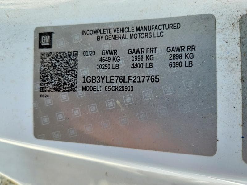 2020 CHEVROLET SILVERADO K2500 HEAVY DUTY K2500 HEAVY DUTY 12