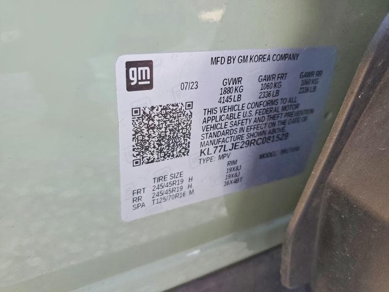 2024 CHEVROLET TRAX 2RS 13