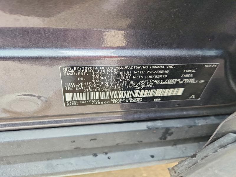 2021 TOYOTA RAV4 XLE PREMIUM 13