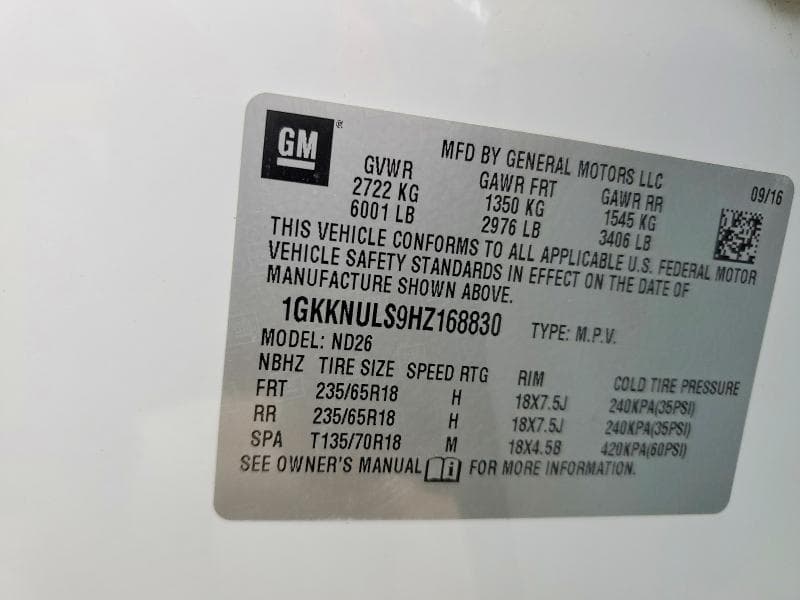 2017 GMC ACADIA SLT-1 SLT-1 13