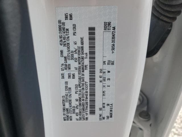 2017 FORD F250 SUPER DUTY 12