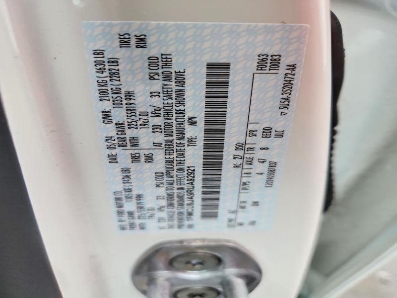 2024 FORD ESCAPE PLATINUM 12
