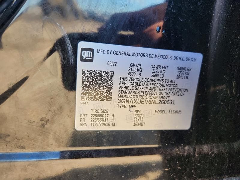 2022 CHEVROLET EQUINOX LT 12