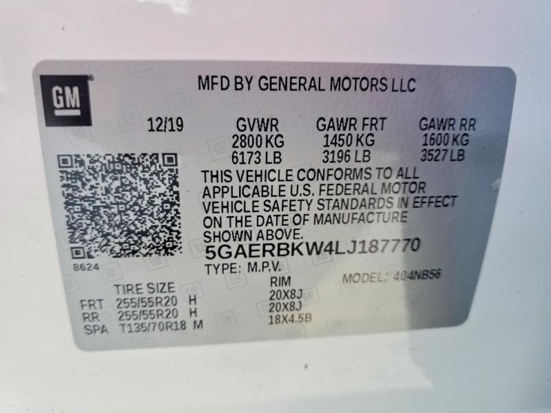 2020 BUICK ENCLAVE ESSENCE 13
