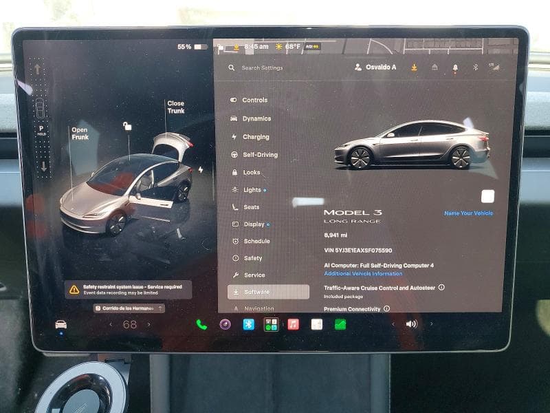2025 TESLA MODEL 3 9