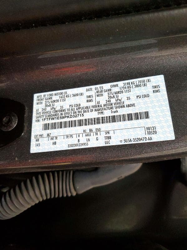 2023 FORD F150 SUPERCREW 13