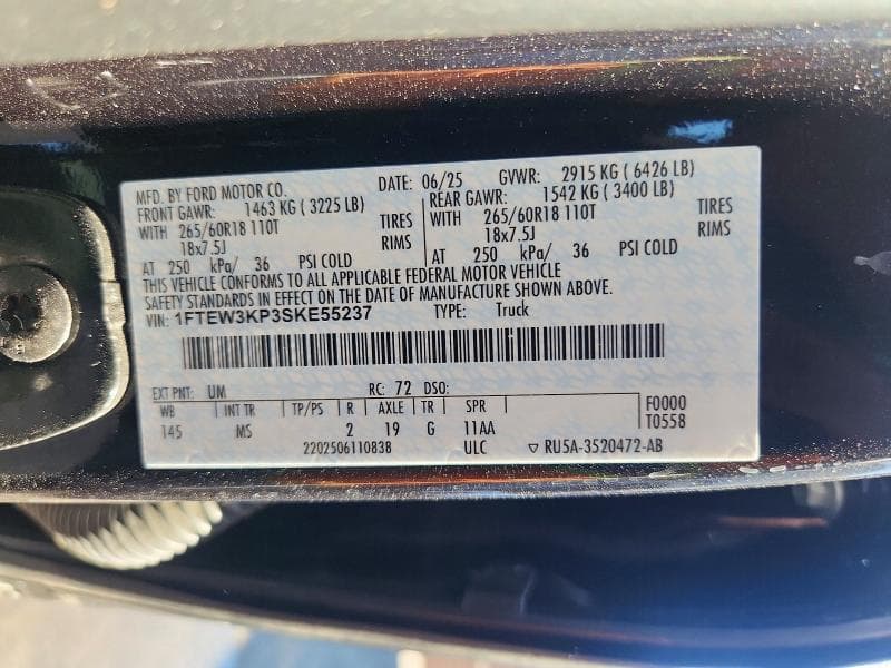 2025 FORD F150 XLT XLT 13