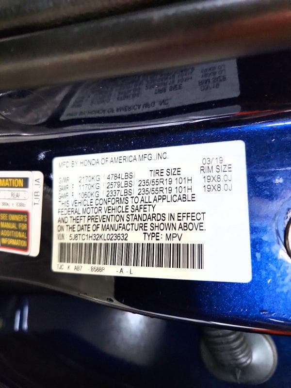 2019 ACURA RDX 13