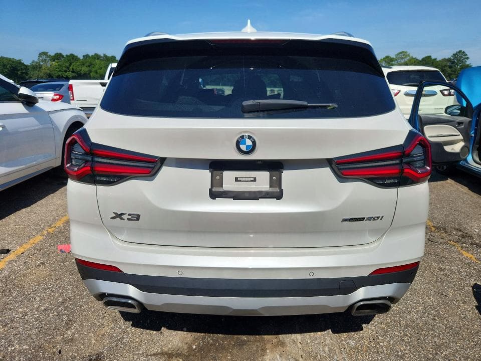 2022 BMW X3 SDRIVE30I SDRIVE30I 6