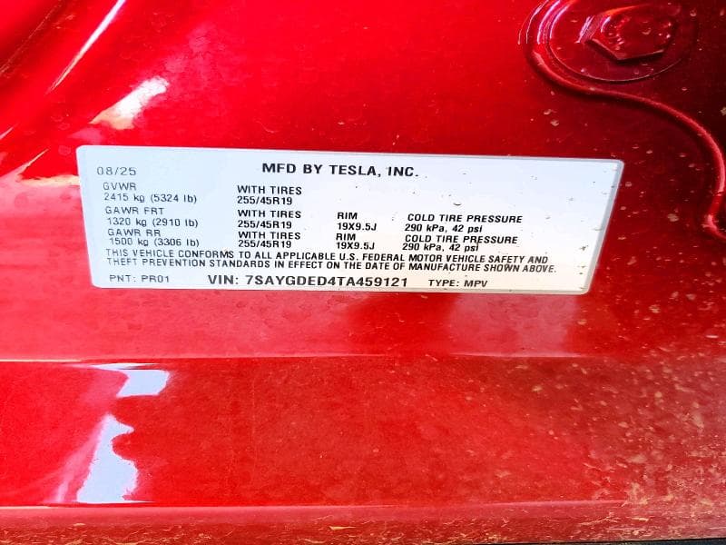 2026 TESLA MODEL Y 13