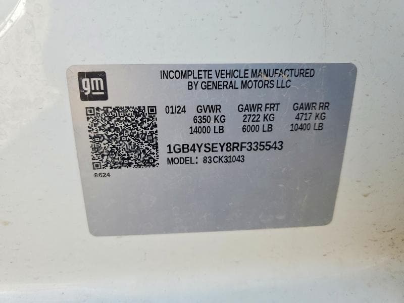 2024 CHEVROLET SILVERADO K3500 12