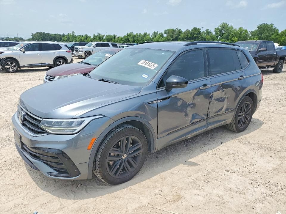 2022 VOLKSWAGEN TIGUAN SE R-LINE BLACK - 1