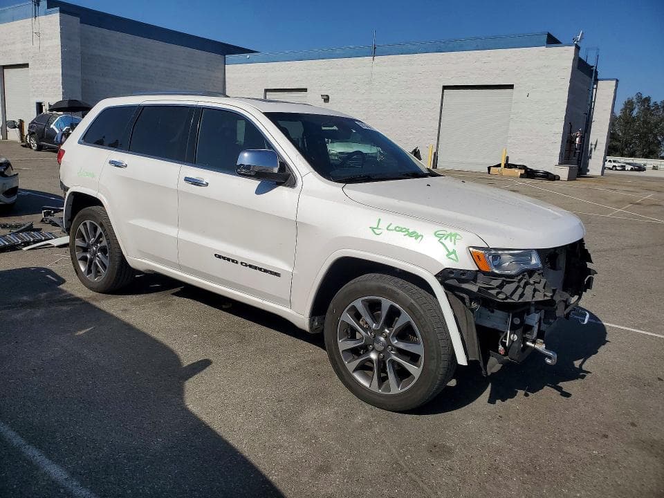 2017 JEEP GRAND CHEROKEE OVERLAND 4