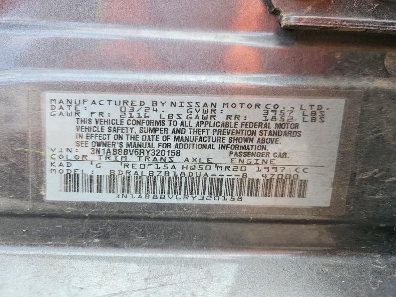 2024 NISSAN SENTRA S 12