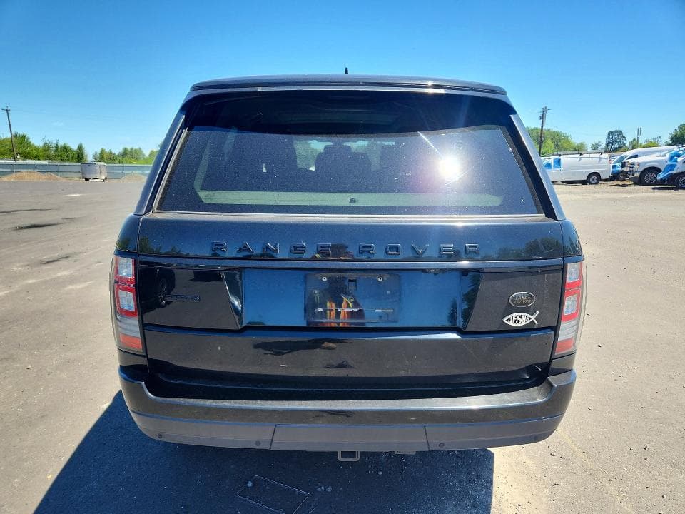 2016 LAND ROVER RANGE ROVER HSE HSE 6