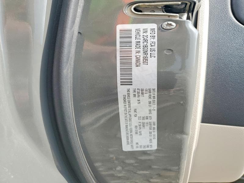 2022 CHRYSLER PACIFICA TOURING L 14