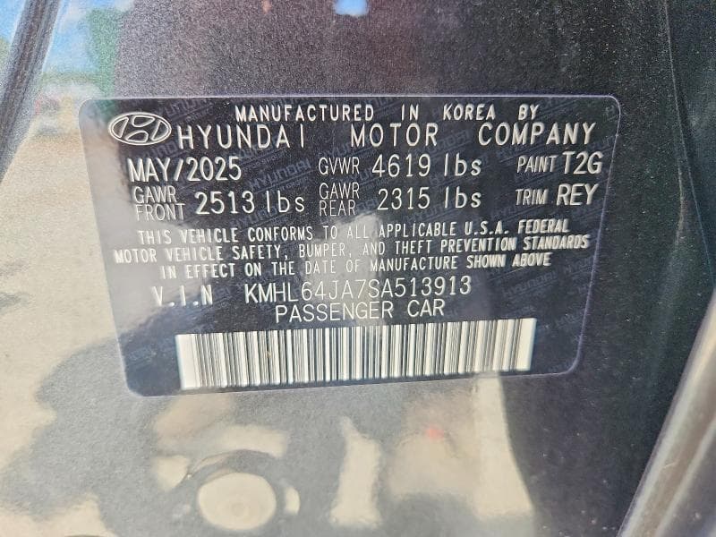 2025 HYUNDAI SONATA SEL 13
