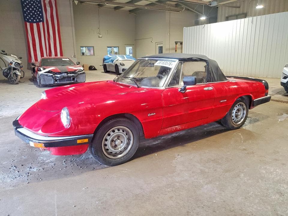 1986 ALFA ROMEO VELOCE 2000 SPIDER