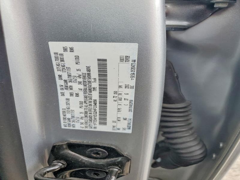 2017 FORD F150 SUPERCREW 12