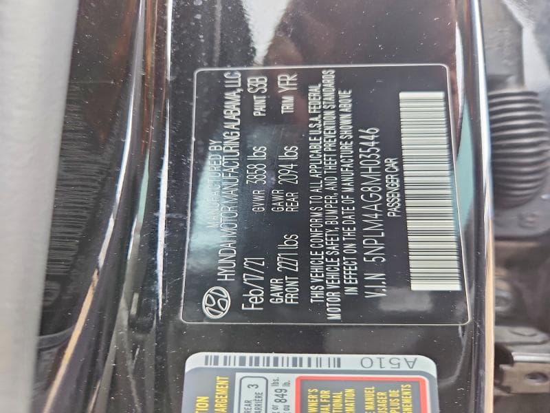 2021 HYUNDAI ELANTRA SEL 13