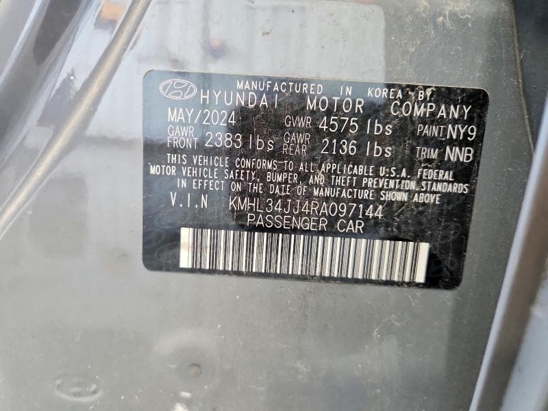 2024 HYUNDAI SONATA HYBRID SEL SEL 13