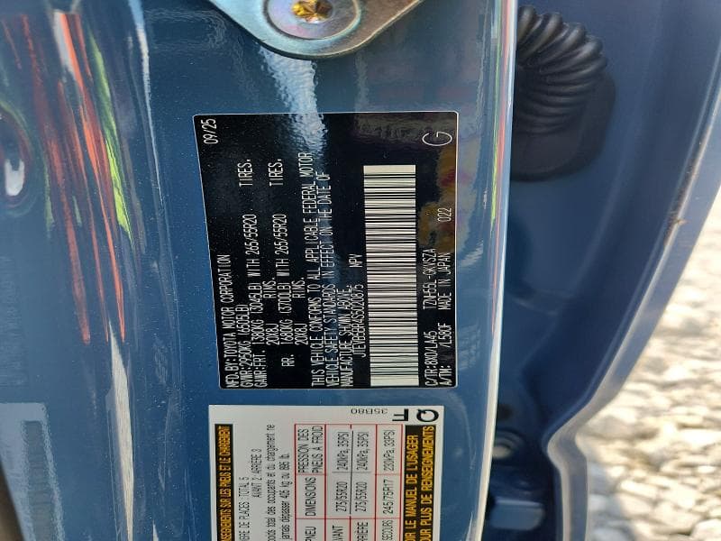 2025 TOYOTA 4RUNNER LIMITED HV LIMITED HV 13