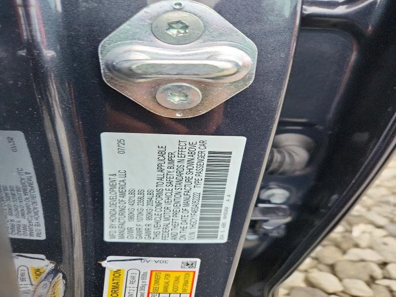 2025 HONDA ACCORD SE 12
