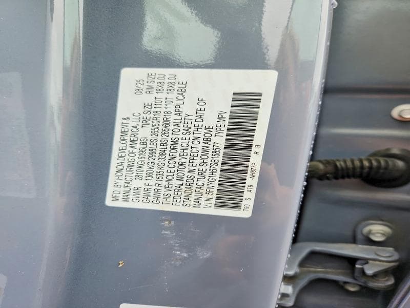 2025 HONDA PILOT TRAILSPORT 12