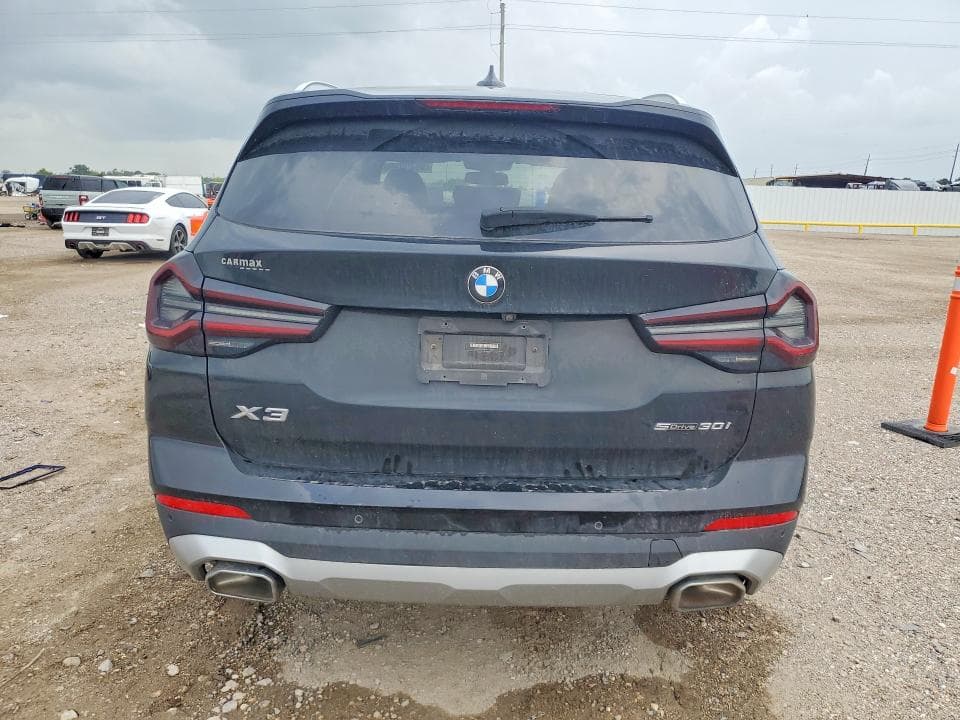 2022 BMW X3 SDRIVE30I 6