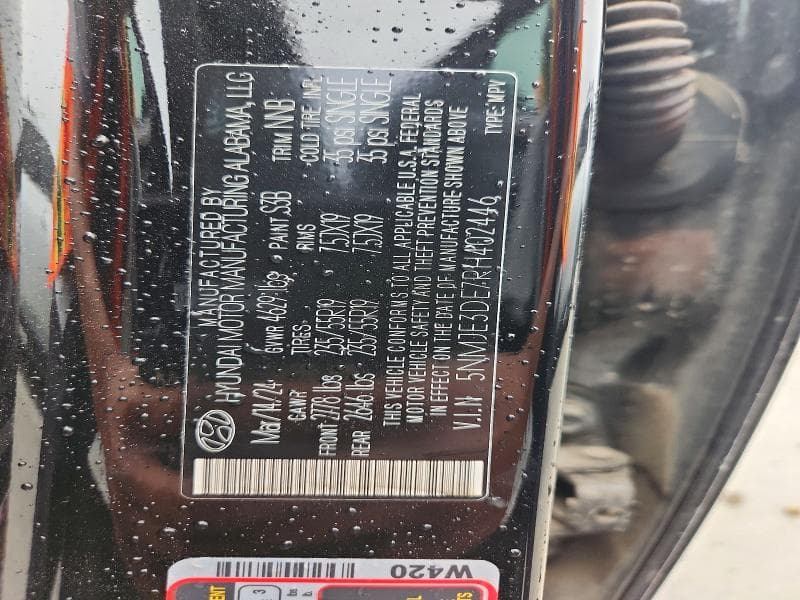 2024 HYUNDAI TUCSON LIMITED LIMITED 14