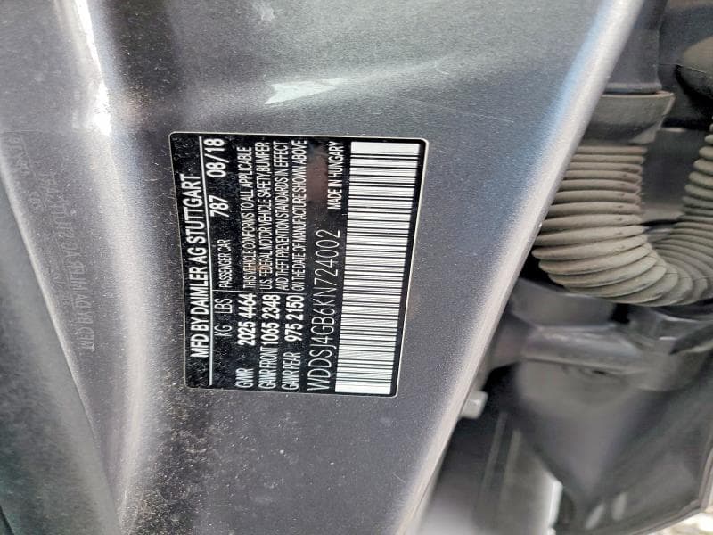 2019 MERCEDES-BENZ CLA 250 4MATIC 12