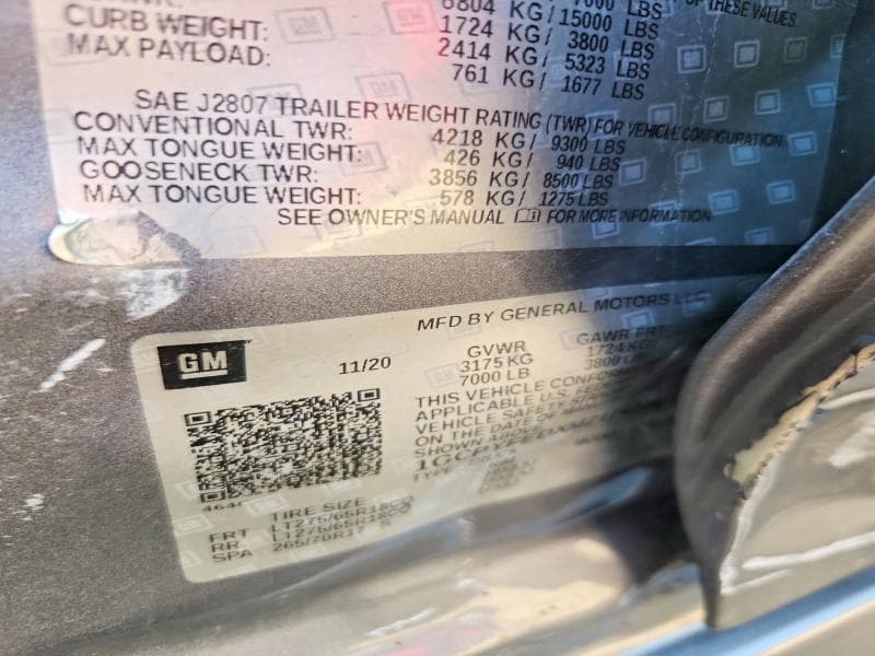 2021 CHEVROLET SILVERADO K1500 LT TRAIL BOSS K1500 LT TRAIL BOSS 13