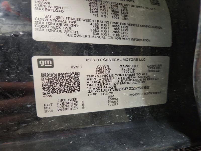 2023 CHEVROLET SILVERADO K1500 LTZ K1500 LTZ 13
