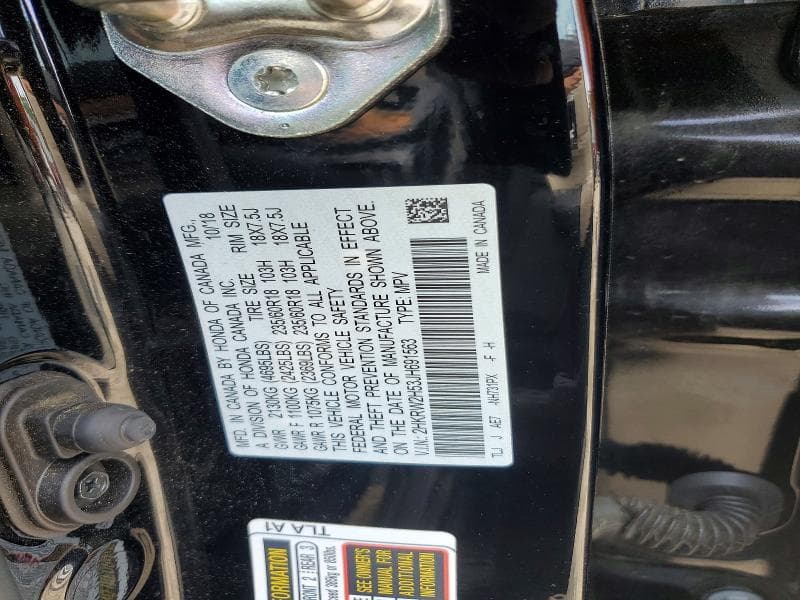 2018 HONDA CR-V EX 13