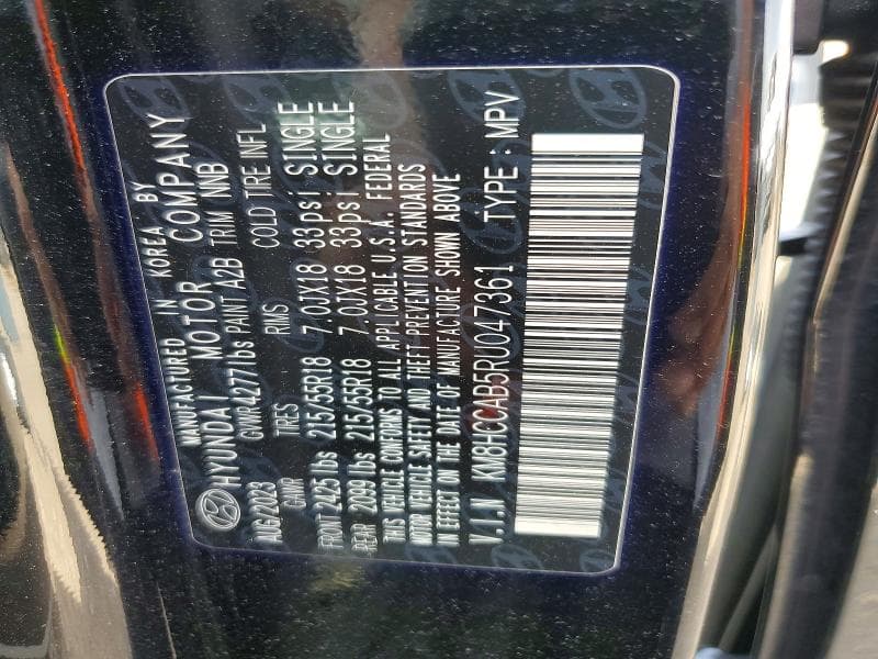2024 HYUNDAI KONA SEL 12