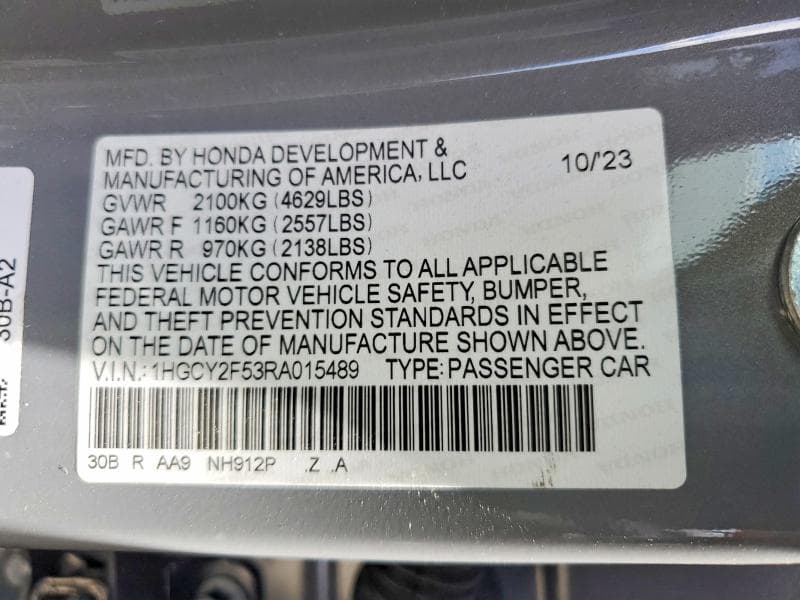2024 HONDA ACCORD HYBRID SPORT 12