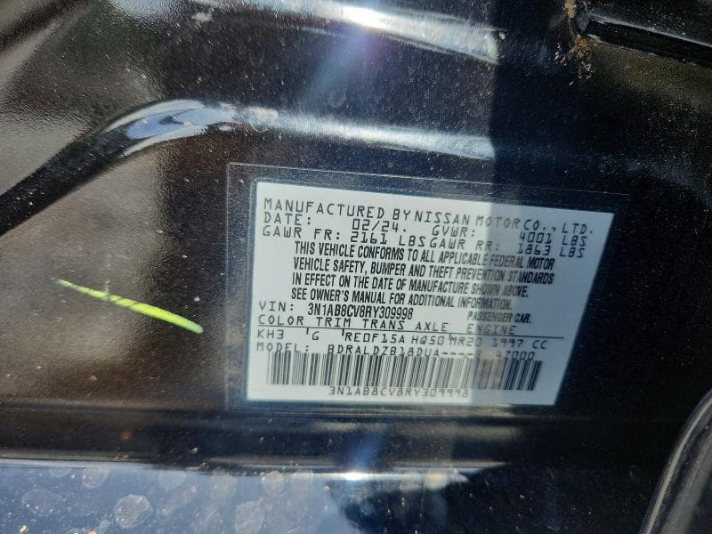 2024 NISSAN SENTRA SV SV 12