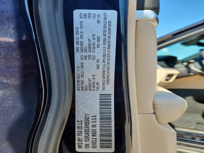 2024 JEEP GRAND CHEROKEE L LIMITED L LIMITED 12